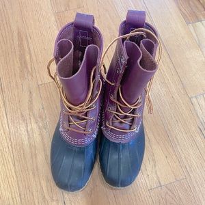 LL Bean duck boots in great condition